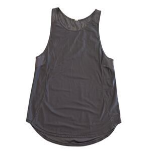 Lululemon Sculpt Tank Mesh Panel Athletic Top, Black, Women's Size 4 (Est.)